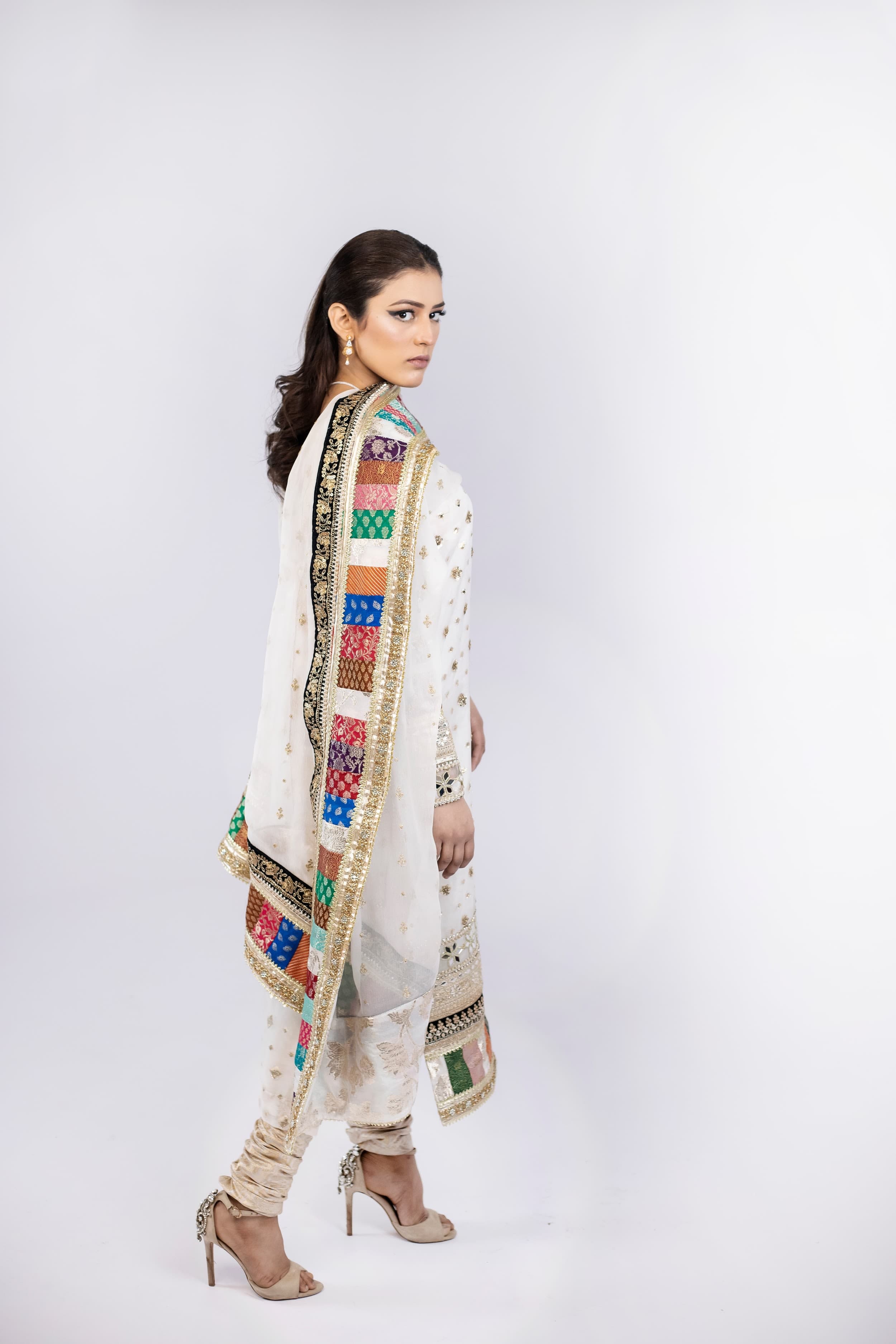 Dress 2: The Colorful Chatapati Organza Set