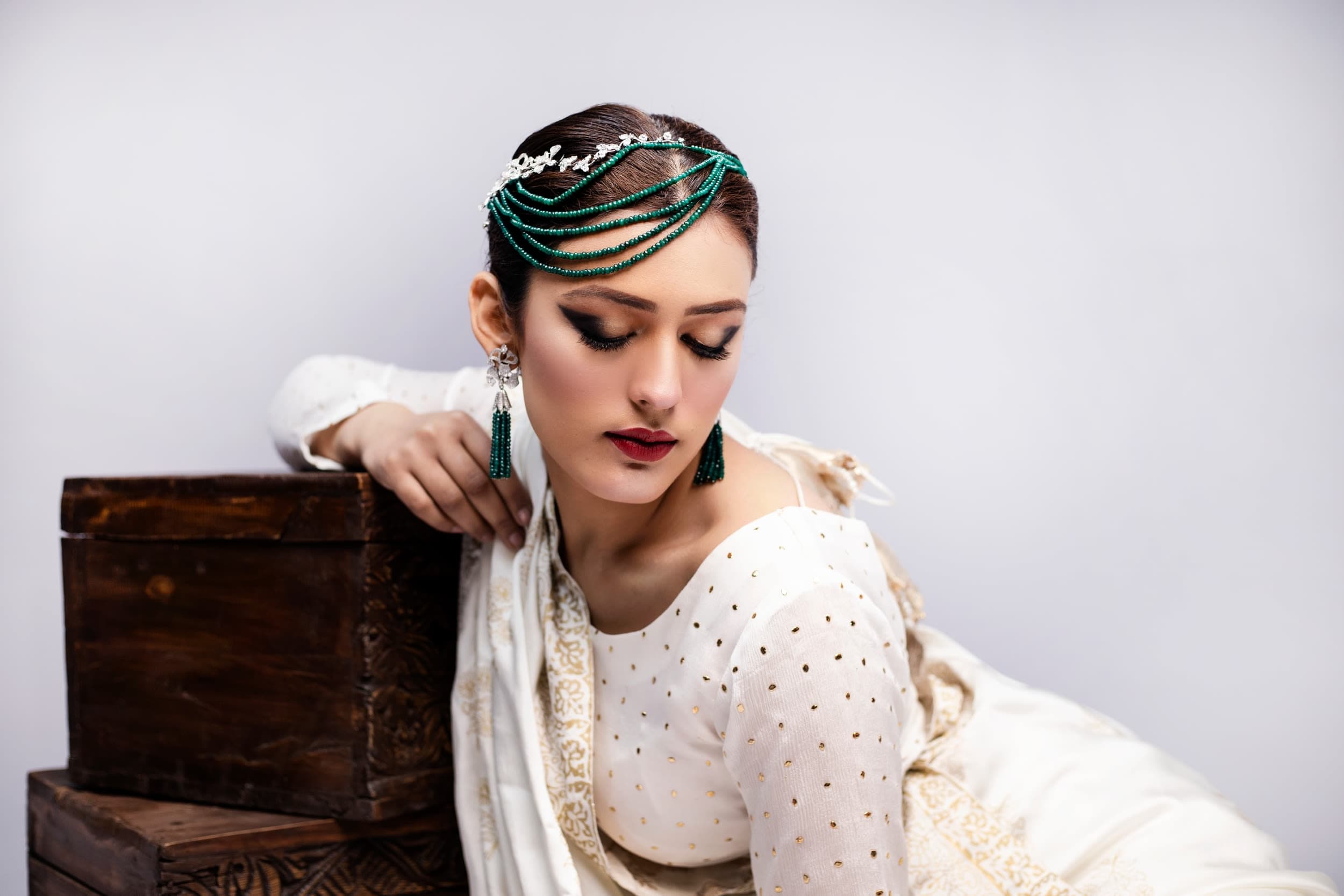 Saree: Shamos Silk Mukesh Masterpiece